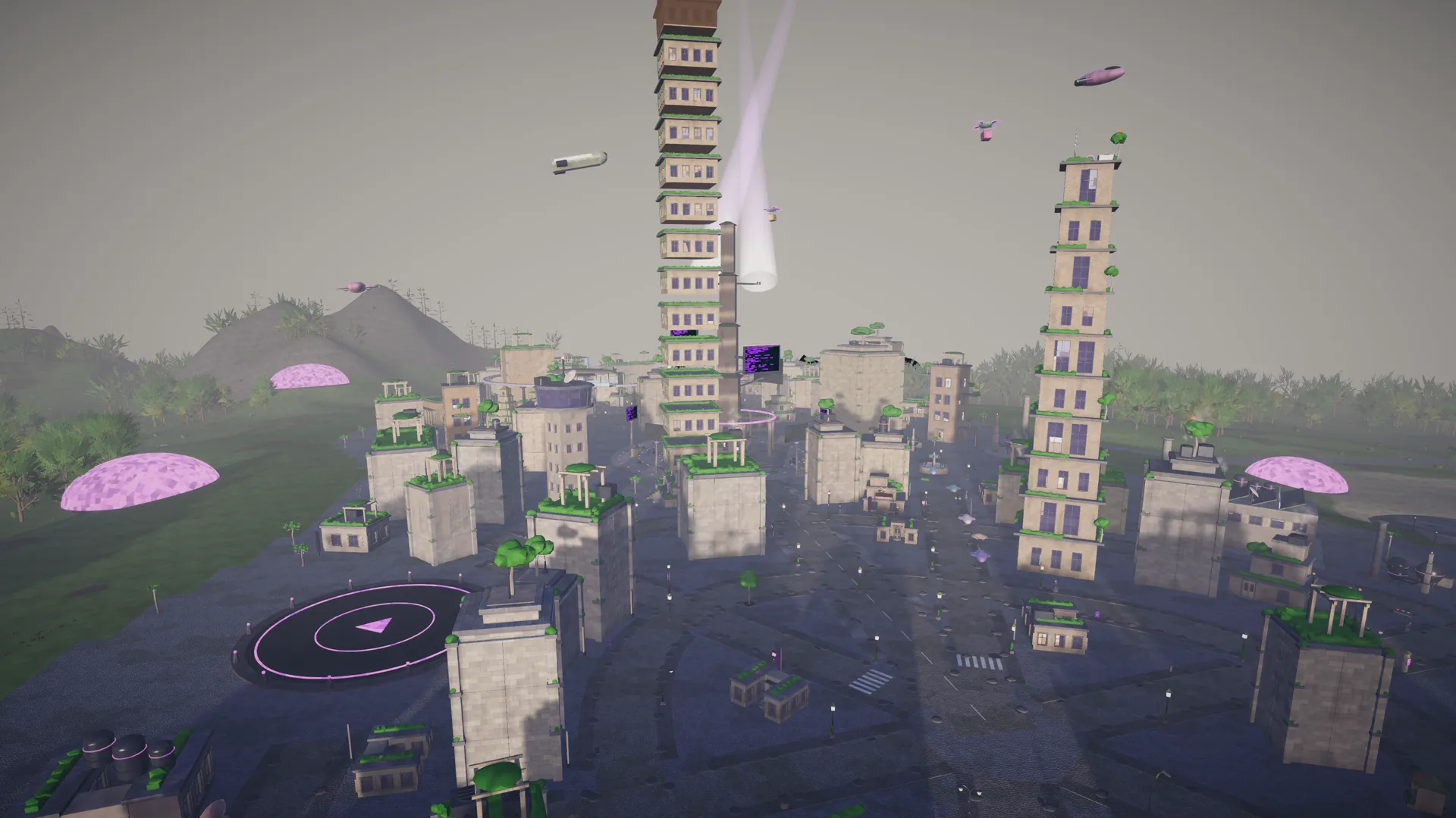 SPACEWAR: Dome city